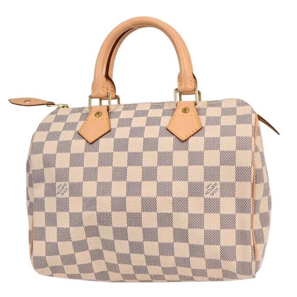 Louis Vuitton Damier Azur Speedy 25 Handbag N41534 SP2017 154609 - Picture 2 of 10